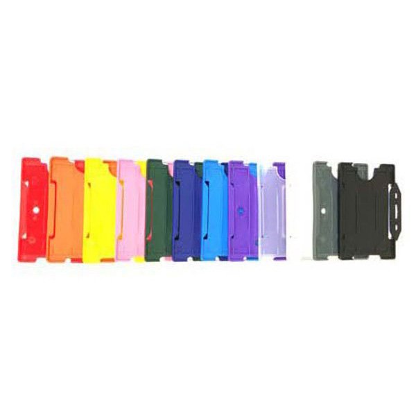 Rigid Plastic ID Card Holders - For Card Holder Lanyards