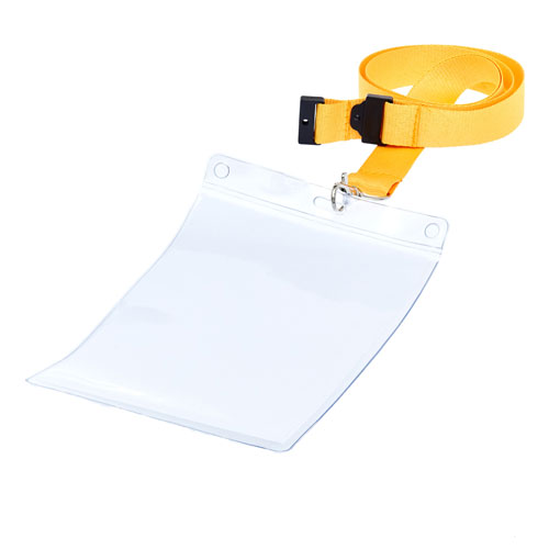 PVC Wallet - PVC ID Cardholder on a Lanyard