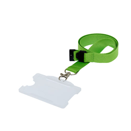 Clear ID Cardholder with Lanyard (not included)