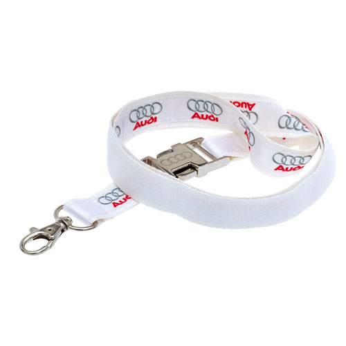 Custom Satin Appliqué Lanyards