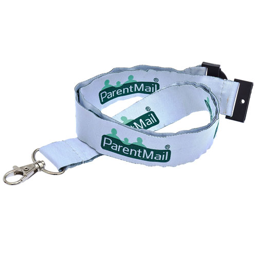 Custom Satin Woven Lanyards