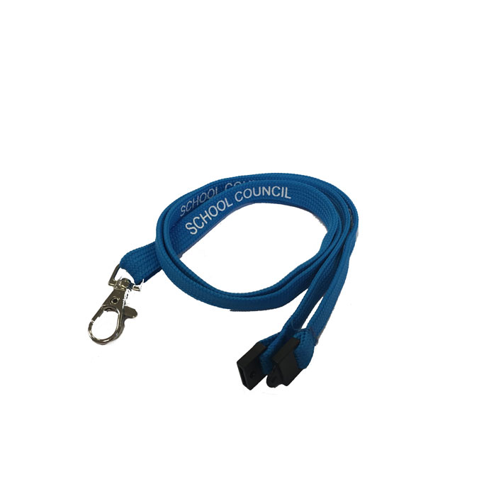 Cyan School Council Lanyard