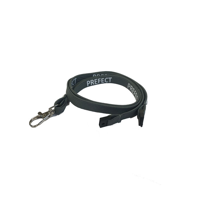 Grey Prefect Lanyard