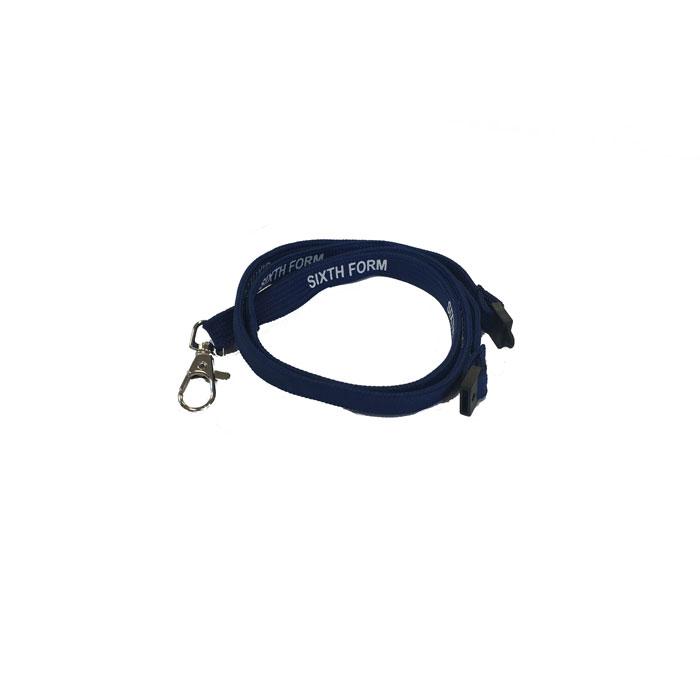 Navy Blue Sixth Form Lanyard