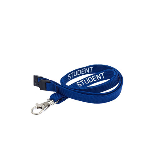 Navy Blue Student Lanyard