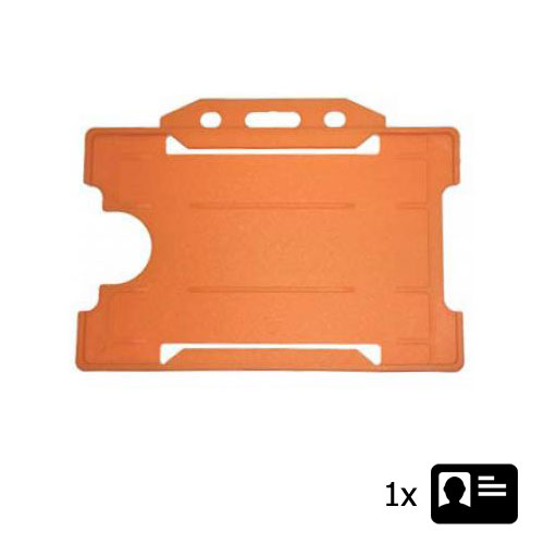 Orange ID Cardholder