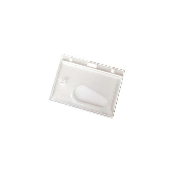 Fully Enclosed Landscape ID Card Holders