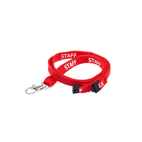 Red Staff Lanyard