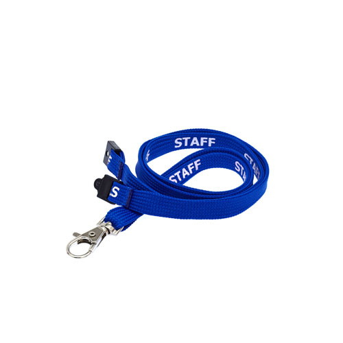 Royal Blue Staff Lanyard