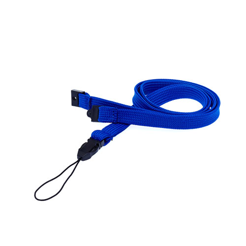 Royal Blue String Clip Lanyard