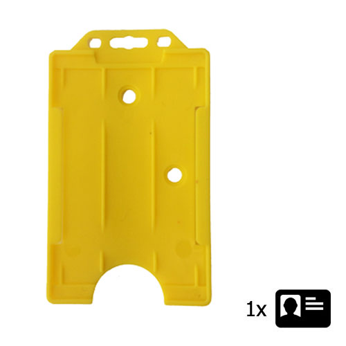Yellow ID Cardholder